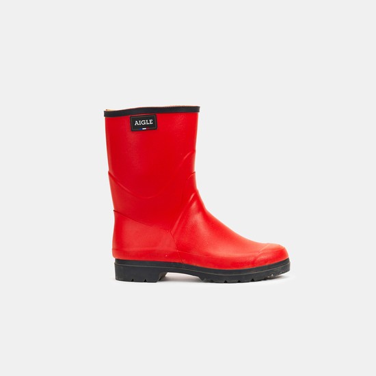 Aigle The Urban Rain Garden Boots Women Red ZA-36184